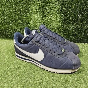 Nike Cortez Nylon‎ 2016 Navy Blue Athletic Sneakers 819720-411 Mens Size 12